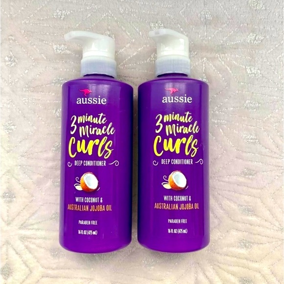 Aussie Other - 💜*NEW* Aussie 3 Minute Miracle Curls Deep Conditioner With Coconut & Jojoba (2)